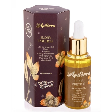 Elixir pretios Apiterra, 30ml - Apicola Pastoral Georgescu