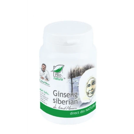 Ginseng Siberian, 60cps - Pro Natura