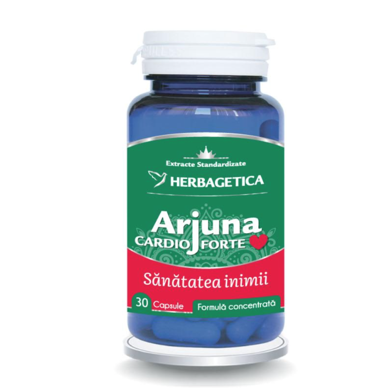 Arjuna cardio forte - capsule, Herbagetica - 30 capsule