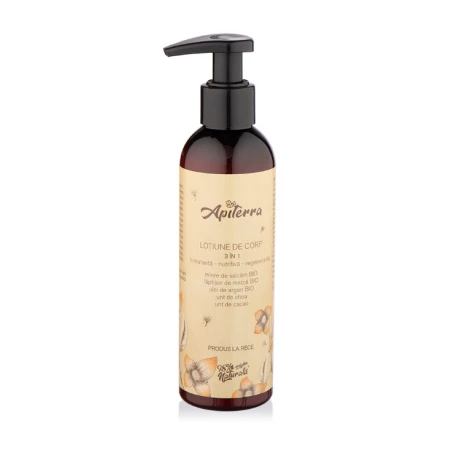 Apiterra lotiune de corp 3 in 1, 200ml - Apicola Pastoral Georgescu