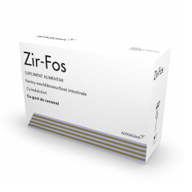 Zirfos cu gust de caramel, 12 plicuri - Alfa Wassermann