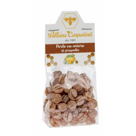 Perle cu miere si propolis, 100g - Apicola Pastoral Georgescu