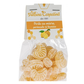 Perle cu miere, portocale si lamaie, 100g - Apicola Pastoral Georgescu