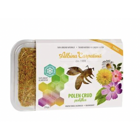 Polen crud poliflor, 250g - Apicola Pastoral Georgescu