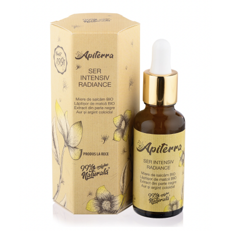 Ser intensiv radiance Apiterra, 30ml - Apicola Pastoral Georgescu