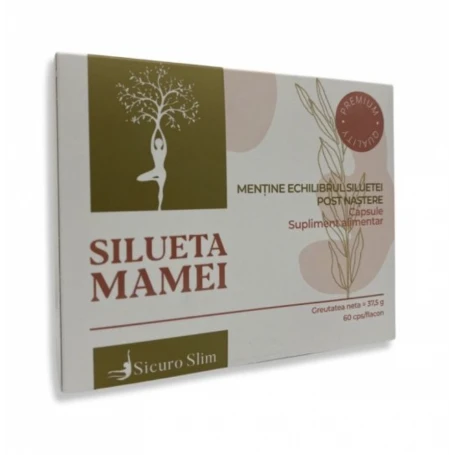 Silueta mamei, pentru slabire post nastere, 60cps - Sicuro Slim