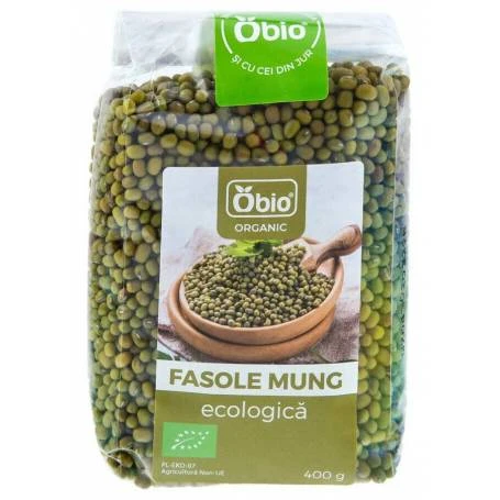 Fasole mung, eco-bio, 400g - Obio