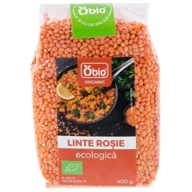 Linte rosie, eco-bio, 400g - Obio