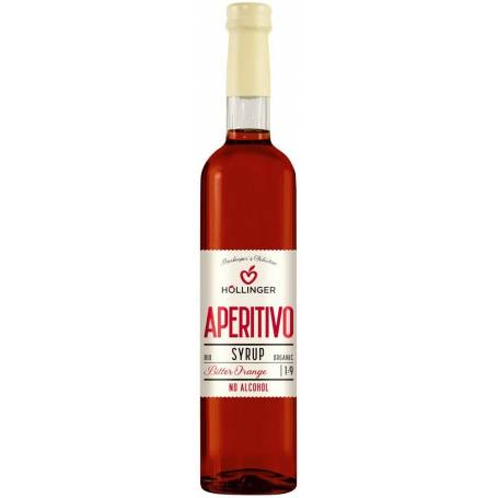 Sirop Aperitiv 1:9 Bitter orange, fara alcool Eco-Bio 500ml - Hollinger