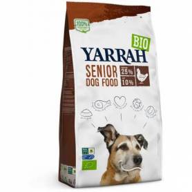 vHrana uscata pentru caini senior, cu pui, 25% proteina si 10% grasimi, eco-bio, 2kg - Yarrah