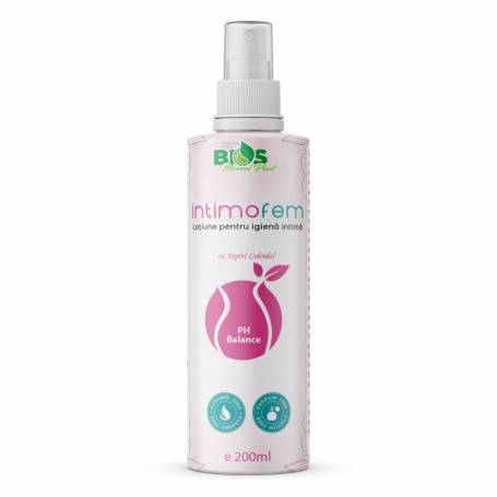 Intimo Ferm, Lotiune pentru igiena intima, 200ml - Bios Mineral Plant