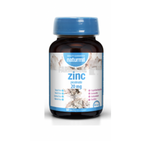 Zinc 20mg, 60cps - Naturmil