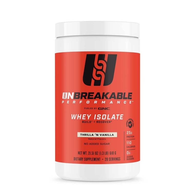 Izolat Proteic Din Zer Cu Aroma De Vanilie, Unbreakable Performance