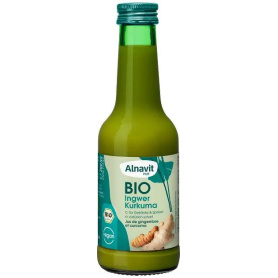 Suc de ghimbir si turmeric, eco-bio, 200ml - Alnavit