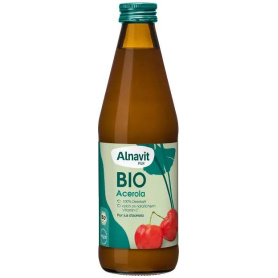 Suc de acerola eco-bio, 330ml - Alnavit