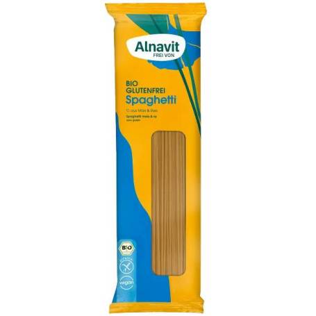 Spaghetti din porumb si orez fara gluten, eco-bio, 500g - Alnavit