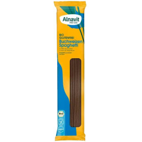 Spaghetti din hrisca fara gluten, eco-bio, 250g - Alnavit