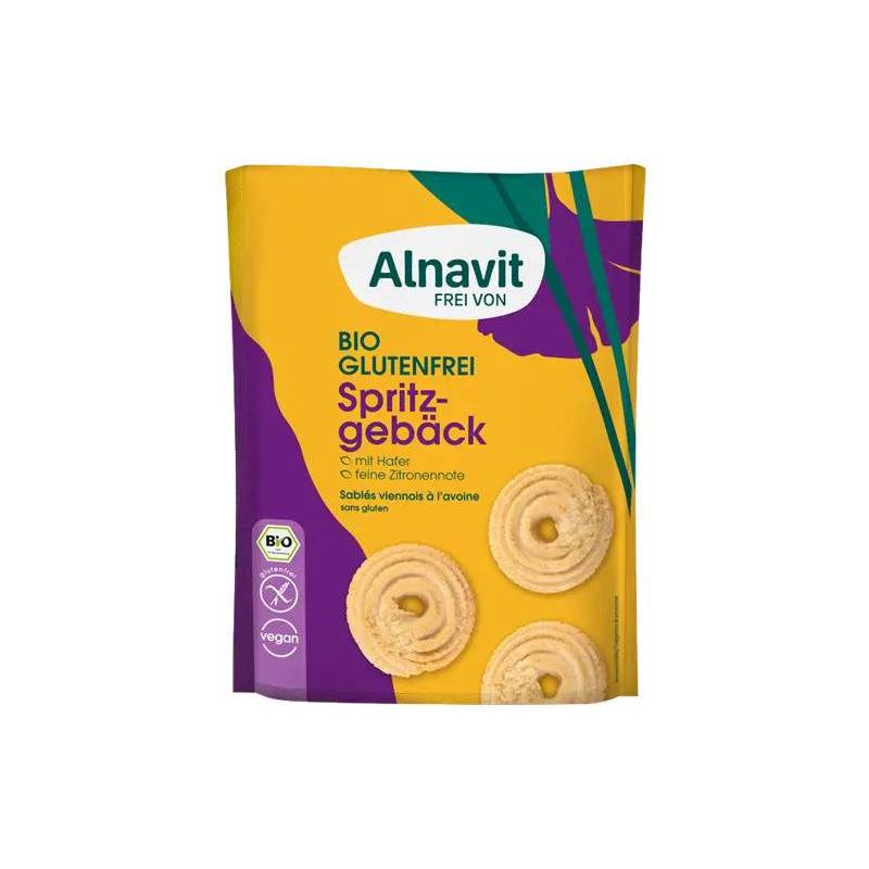 Biscuiti cu ovaz, fara gluten, eco-bio, 125g - Alnavit