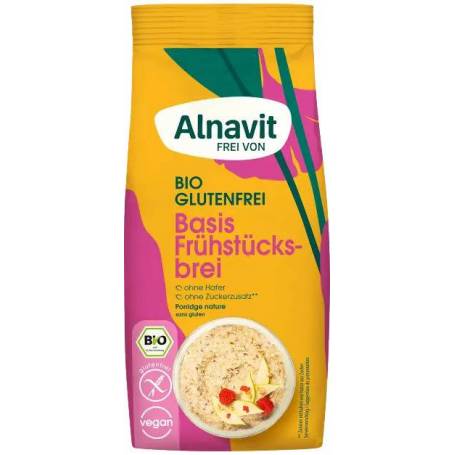 Porridge mix fara gluten, eco-bio, 250g - Alnavit