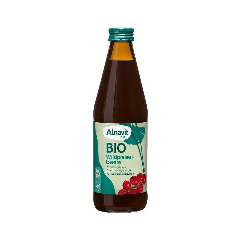 Scump/De Lux Alnavit Suc de merisoare salbatice, eco-bio, 330ml