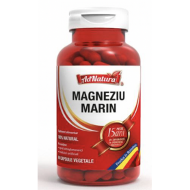 Magneziu Marin, 60cps - AdNatura
