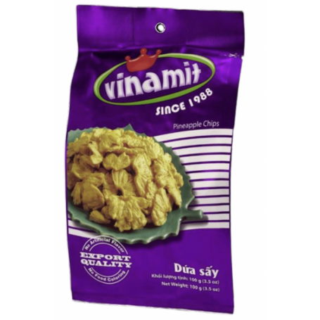 Chipsuri din ananas Vinamit, 100g - Esprit Group