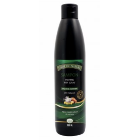 Sampon pentru par gras cu argan, ghimbir si complex vegetal 300ml - Manicos