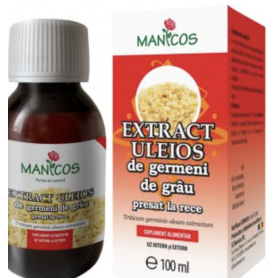 Extract uleios de germeni de grau presat la rece 100ml - Manicos