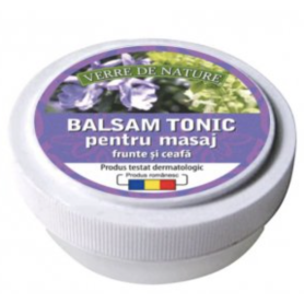 Balsam tonic pentru masaj frunte si ceafa cu menta si ienupar 15g - Manicos