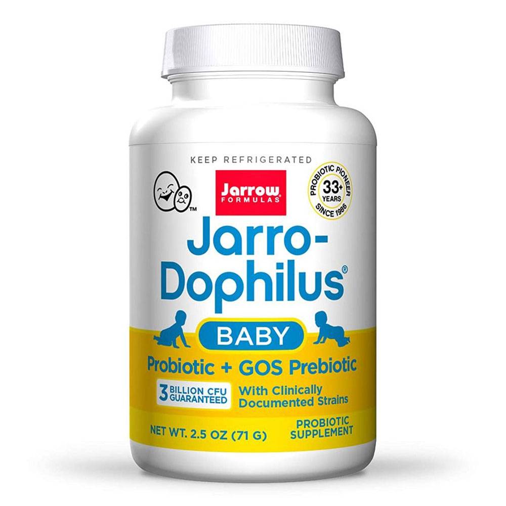 Baby's jarro-dophilus, probiotic si prebiotic beblusi, 70g - jarrow - secom