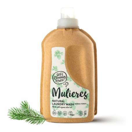 Detergent pentru rufe cu 99% ingrediente naturale Nordic Forest, 1.5L - Mulieres