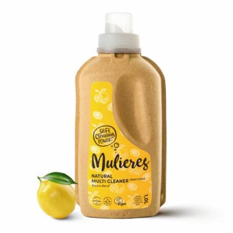 Detergent concentrat multi cleaner cu 99% ingrediente naturale Fresh Citrus, 1L - Mulieres