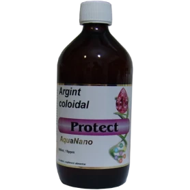 Argint coloidal PROTECT - HIDROSOL DE ARGINT COLOIDAL PROTECT - 15 ppm - 480ml - AquaNano