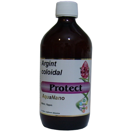 Argint coloidal PROTECT 15ppm - 500ml - AquaNano