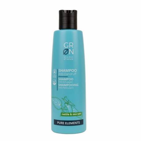 Sampon antimatreata cu sare de mare si urzica, Bio Organic Pure Elements, 250 ml, GRN Shades of Nature