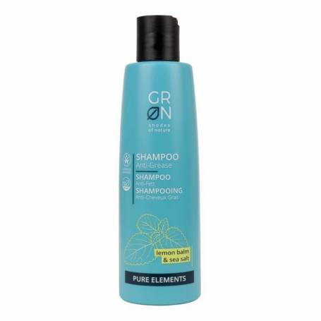 Sampon pentru par gras cu sare de mare si roinita, Bio Organic Pure Elements, 250 ml, GRN Shades of Nature