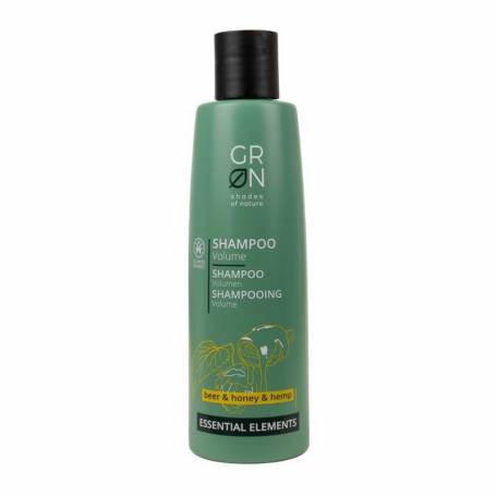 Sampon pentru volum cu canepa, bere si miere, Bio Organic Essential Elements, 250 ml, GRN Shades of Nature