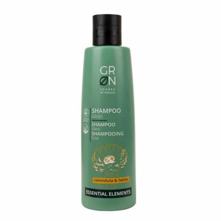Sampon pentru stralucire cu canepa si galbenele, Bio Organic Essential Elements, 250 ml, GRN Shades of Nature