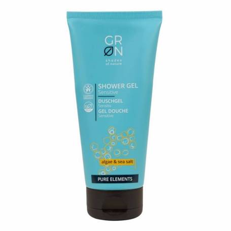 Gel de dus sensitive cu sare de mare si alge Eco-Bio 200ml - GRN Shades of Nature