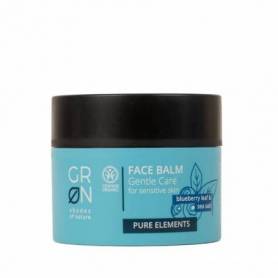 Balsam de fata sensitive cu sare de mare si frunze de afin Eco-Bio 50ml - GRN Shades of Nature