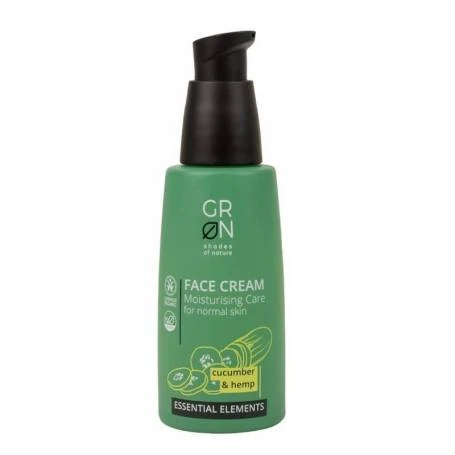 Crema de fata hidratanta canepa si castravete Eco-Bio 50ml - GRN Shades of Nature
