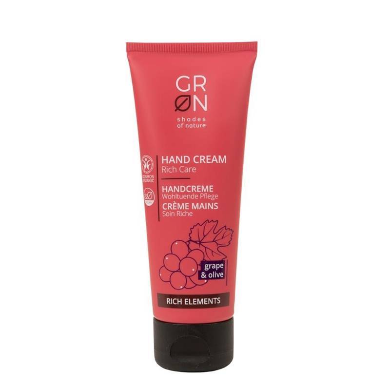 Crema de maini reparatoare cu masline si struguri Eco-Bio 75ml - GRN