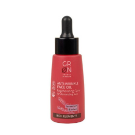 Ulei pentru fata antirid cu masline si lavanda, Bio Organic Rich Elements, 30 ml, GRN Shades of Nature