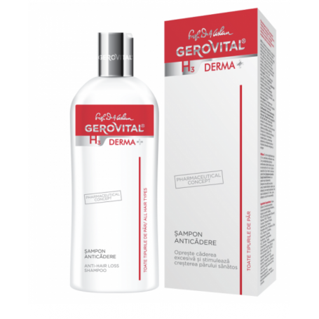 Sampon anticaderea parului, Gerovital Derma H3 200ml - Gerovital