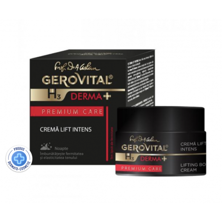 Crema Lifting Intens, Gerovital Derma H3, 50ml - Gerovital