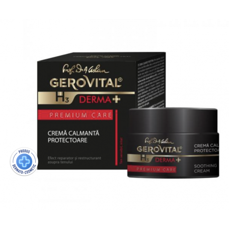 Crema calmanta protectoare, Gerovital Derma H3, 50ml - Gerovital