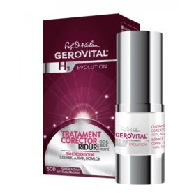 Tratament corector pentru riduri Gerovital H3 Evolution, 15ml - Farmec