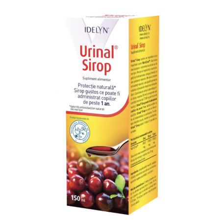 Urinal Sirop infectii urinare, 150ml - Walmark