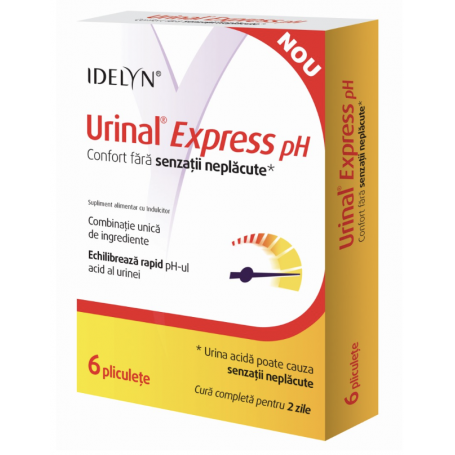 Urinal Express pH, 6 plicuri - Walmark
