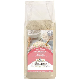 Mix de fainuri pentru paine, pizza, deserturi, fara drojdie, fara gluten, eco-bio, 250g - Pasta Natura